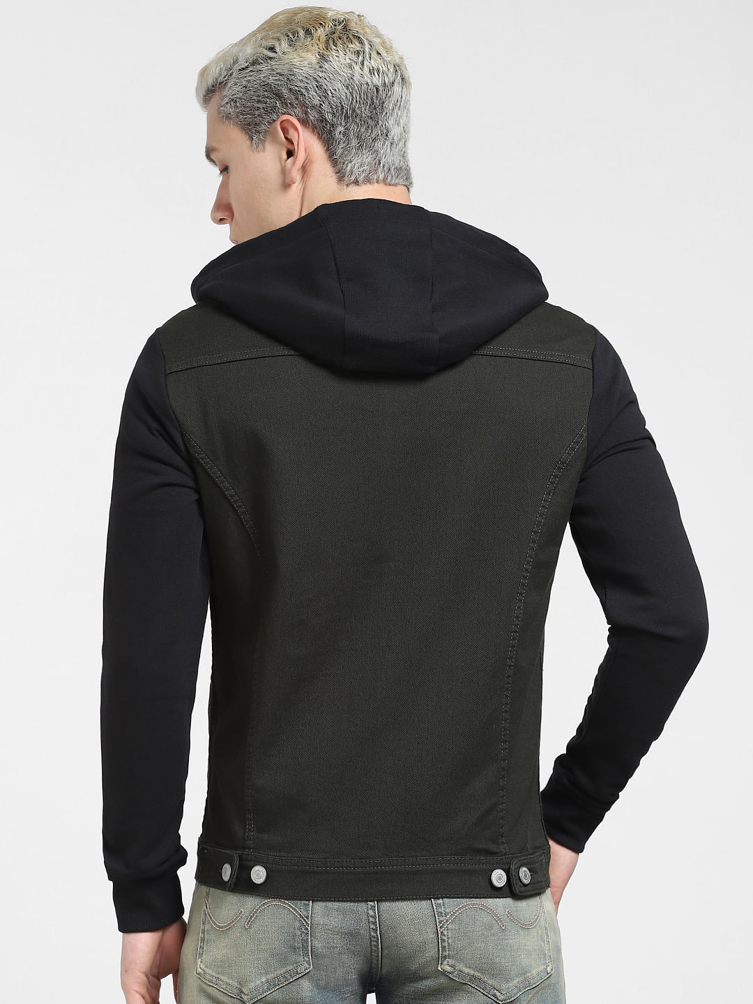 Armani Exchange - Denim jacket and hoodie: the classic... | Facebook