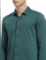 Green Knit Full Sleeves Shirt_405069+5