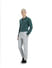 Green Knit Full Sleeves Shirt_405069+6