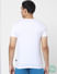White & Blue V Neck T-shirts - Pack of 2_385281+4