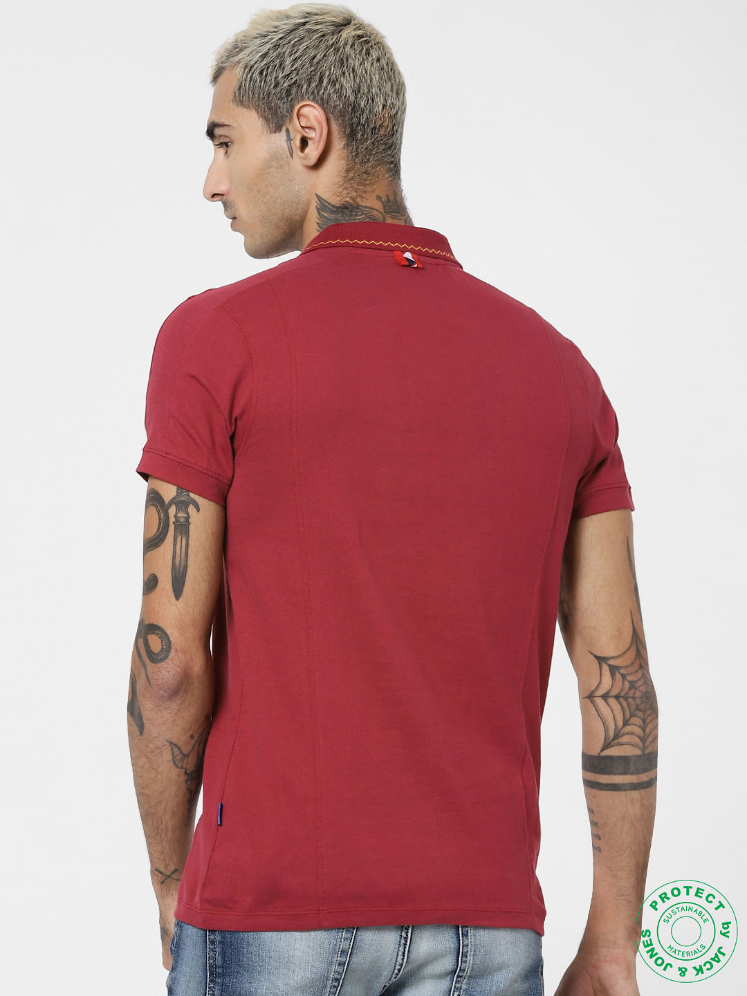 red tape denim shirts