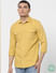 Yellow Full Sleeves Shirt_382557+1