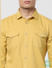 Yellow Full Sleeves Shirt_382557+5