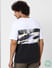 Black & White Colourblocked Crew Neck T-shirt