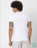 White Graphic Print Crew Neck T-shirt_381869+3