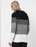 Black & White Hooded Pullover
