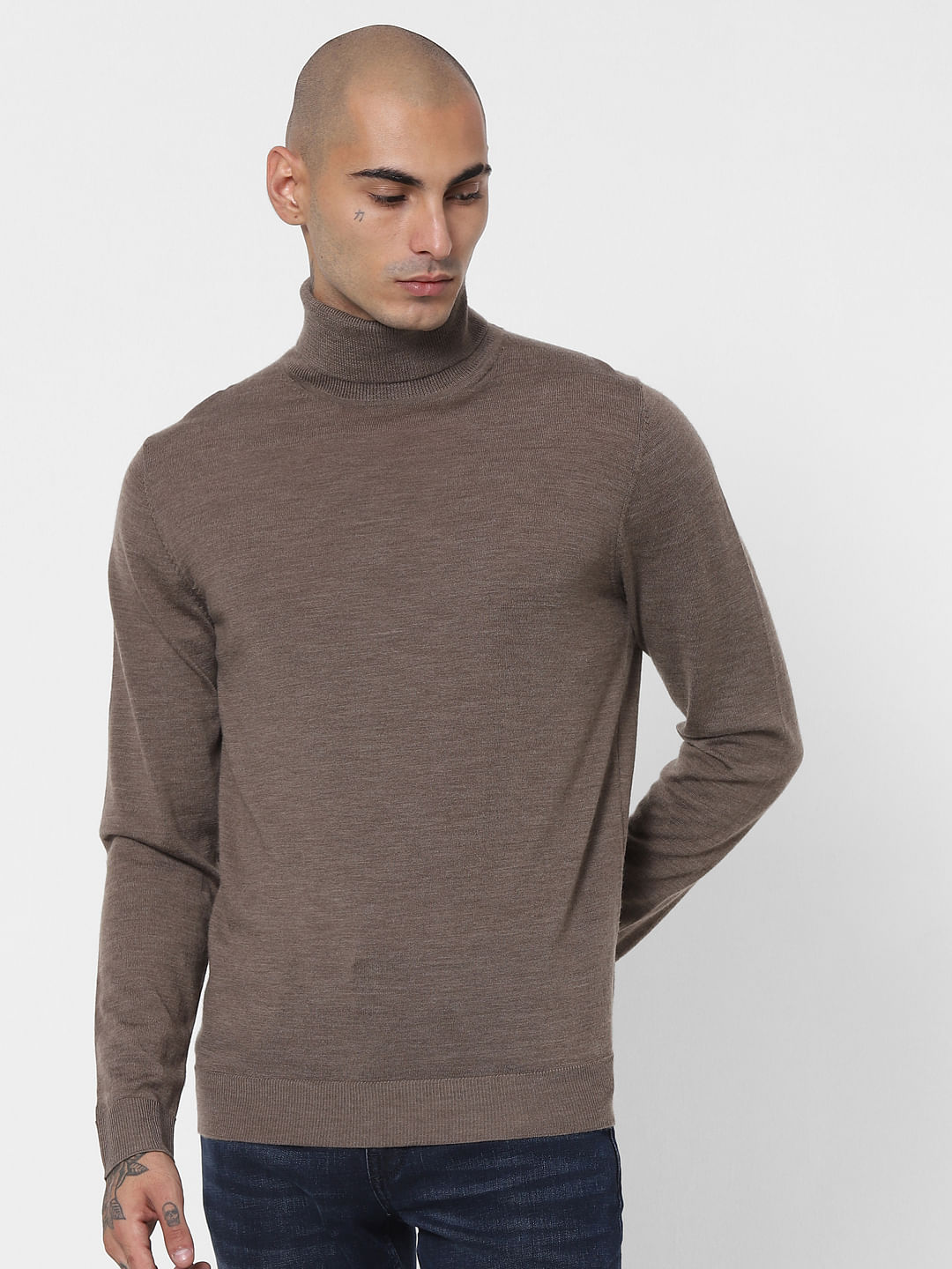 Turtleneck pullover outlet