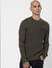 Green Patch Pocket Pullover_385709+2