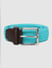 Turquoise Blue Braided Belt _385731+1