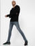 Blue Low Rise Washed Liam Skinny Jeans_385757+1