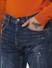 Blue Low Rise Washed Liam Skinny Jeans_385759+5