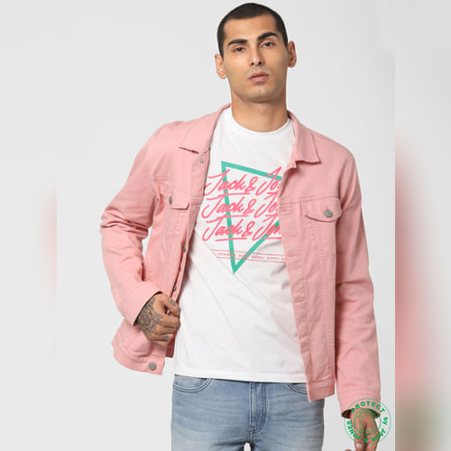 White Logo Print Crew Neck T-shirt
