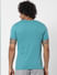 Coral & Blue V Neck Tshirts - Pack of 2 