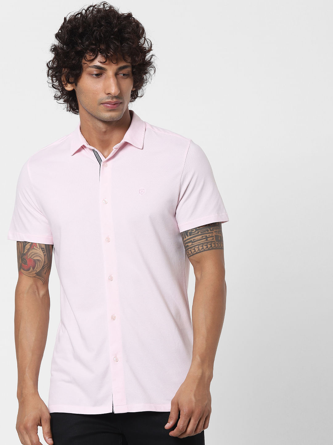 half tshirt men