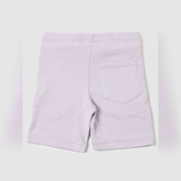BESTSELLER CLOTHING Boys Purple Mid Rise Sweatshorts