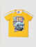 BOYS X ANIMAL PLANET Yellow Graphic Print Crew Neck T-shirt_385487+1
