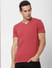 Red V Neck T-shirt