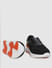 Black Contrast Detail Sneakers_59108+2