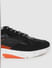 Black Contrast Detail Sneakers_59108+5