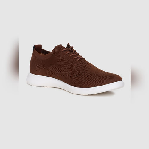 JACK&JONES Brown Knit Brogues