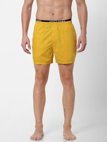 Yellow All Over Print Boxers