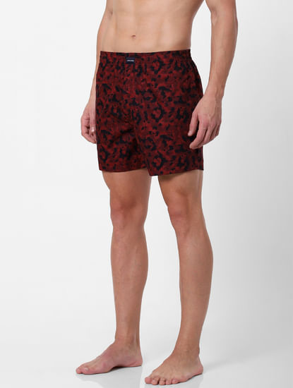 Red All Over Print Boxers