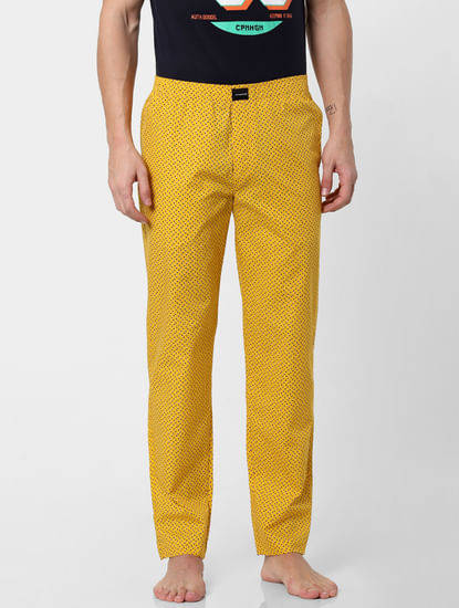 Yellow All Over Print Pyjama