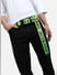 Neon Green Tape Detail Belt_404578+1