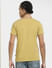 Yellow Crew Neck T-shirt_406234+4