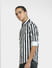 Black Striped Full Sleeves Shirt_406235+3