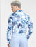 Blue Printed Full Sleeves Shirt_406236+4