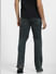 Green High Rise Ray Bootcut Jeans_406237+4