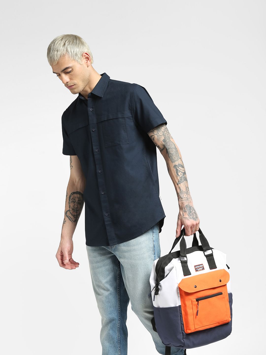 Jack and jones half sleeve shirt sale