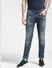 Blue Low Rise Liam Skinny Jeans_392664+2
