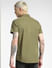 Green Oversized Half Sleeves Shirt_392667+4