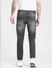 Grey Low Rise Glenn Slim Jeans_392765+4