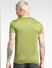 Green Jacquard Crew Neck T-shirt