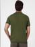 Green Knit Polo Neck T-shirt_392684+4