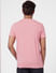 Pink Graphic Print Crew Neck T-shirt_392689+4