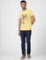 Yellow Graphic Print T-shirt_392693+6