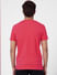 Pink Graphic Print Crew Neck T-shirt_392694+4
