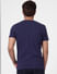 Blue Crew Neck T-shirt_392705+4