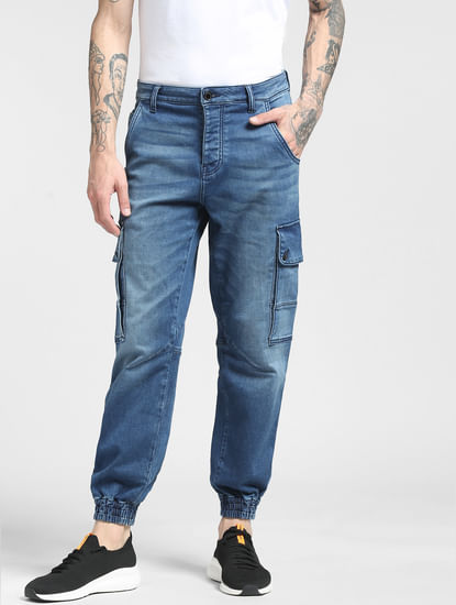 Blue Low Rise Paul Anti-Fit Jeans