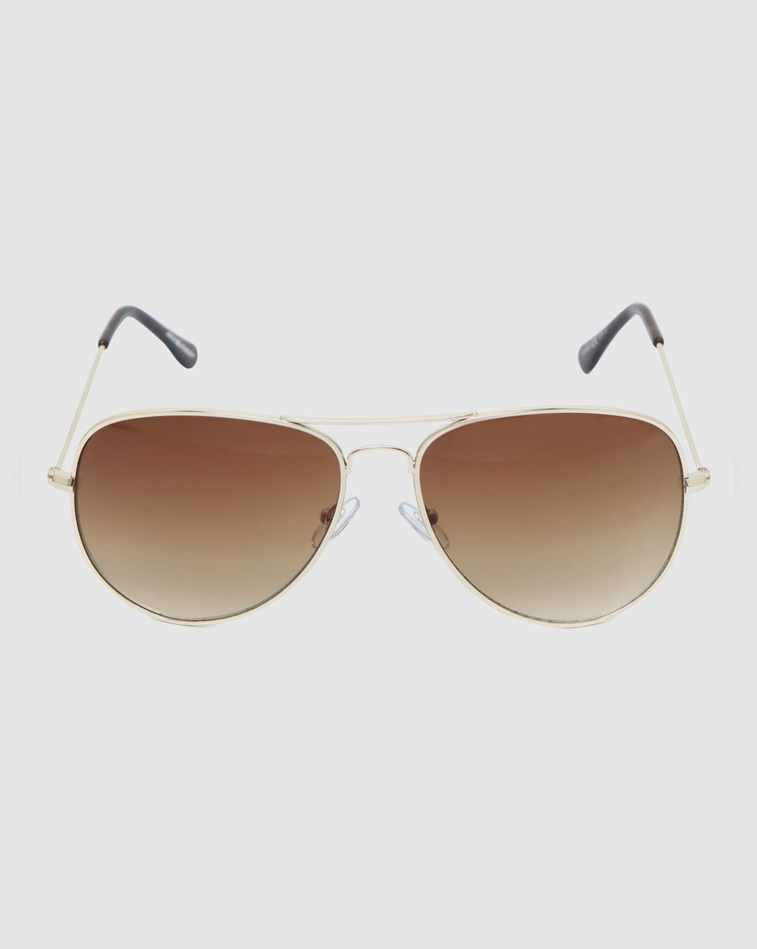 Buy Brown Aviator Sunglasses for Men