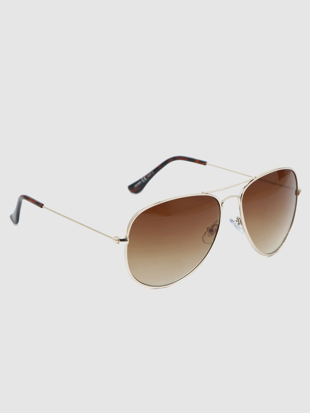 Dark brown aviator outlet sunglasses