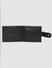 Black Leather Magnetic Clip Wallet_59718+3