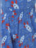 Boys Blue Printed T-shirt & Pyjama Sleepwear Set_392925+6