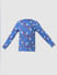 Boys Blue Printed T-shirt & Pyjama Sleepwear Set_392925+7