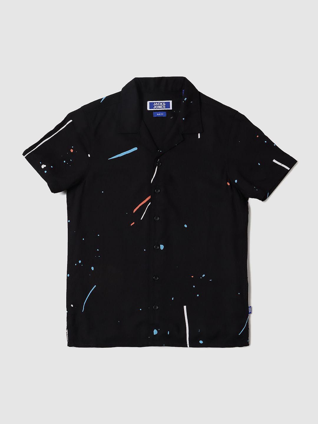 paint shirt black