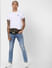 Light Blue Low Rise Washed Liam Skinny Jeans
